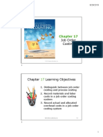 Dokumen - Tips - Chapter 17 Job Order Costing Costing Chapter 17 Learning Objectives 1 Distinguish