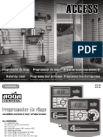 Manual de Instrucciones Del Programador Aqua Control C1114 o C1116