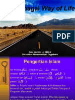 Pertemuan Ke 2 Islam Sebagai Way of Life