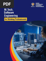 M Tech Software Engg