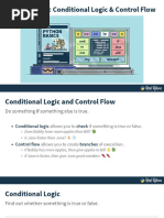 Conditional Logic Slides