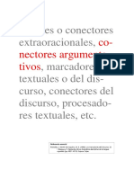 Conectores Argumentativos