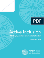 Active Inclusion Challenging Exclusions in Medical Education