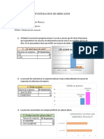 INVESTIGACION DE MERCADOS Tabulacion de Encuesta