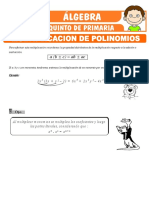 Multiplicacion de Polinomios para Quinto de Primaria