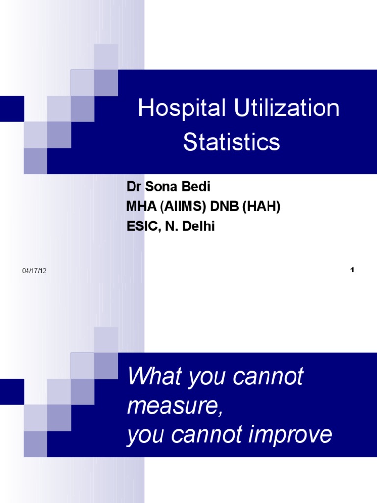 Hospital Statistics PDF Patient Hospital