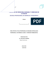 Esquema de Caso Clinico Especialidad Farmacia - 2023