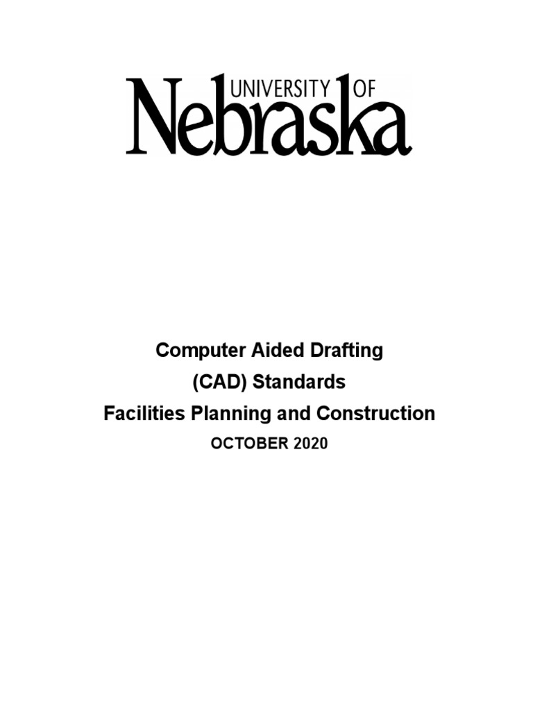 University of Nebraska CAD Standards | PDF | Building Information ...
