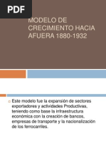 Modelo de Crecimiento Hacia Afuera