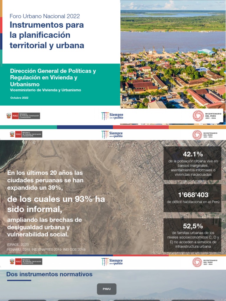 Presentación de Instrumentos de Planificación Territorial y Urbana ...