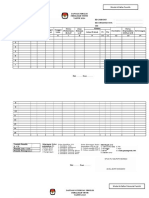 Formulir Kelengkapan Pantarlih