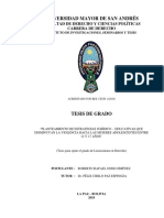 Universidad Mayor de San Andrés: Facultad de Derecho Y Ciencias Políticas Carrera de Derecho