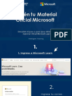 Obtén Tu Material Oficial MIcrosoft Learn