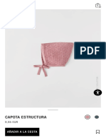 Capota Estructura - Rosado Zara España