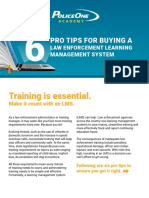Lexipol White Paper 6 Pro Tips For Buying A Law Enforcement LMS