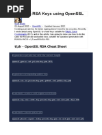 Creating RSA Keys Using OpenSSL
