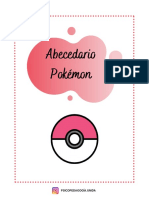 Abecedario Pokemon