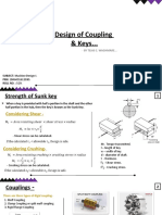 Design of Coupling and Keys