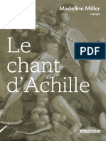 Le chant dAchille (Madeline Miller)