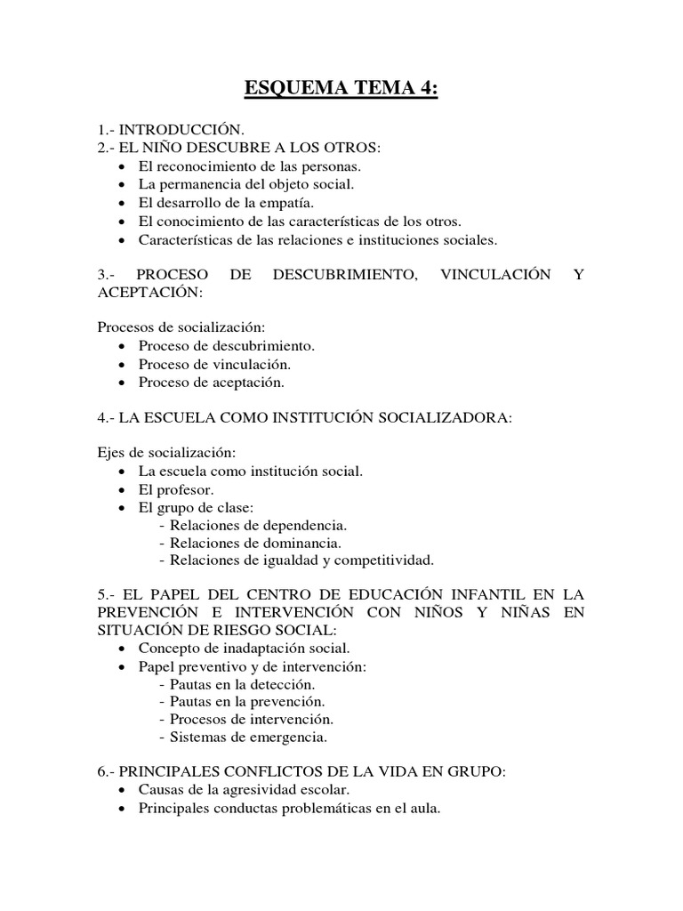 Socialización Infantil y Educación Social | PDF | Ciencias sociales ...