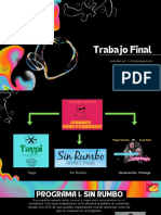 Audiencias y Programación - Ejemplo 1