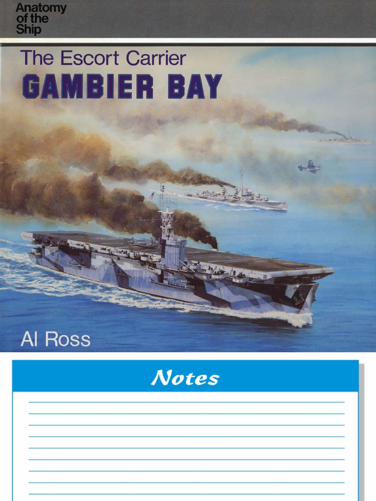 Anatomy of the Gambier Bay CVE | PDF | Ships | Naval Warfare