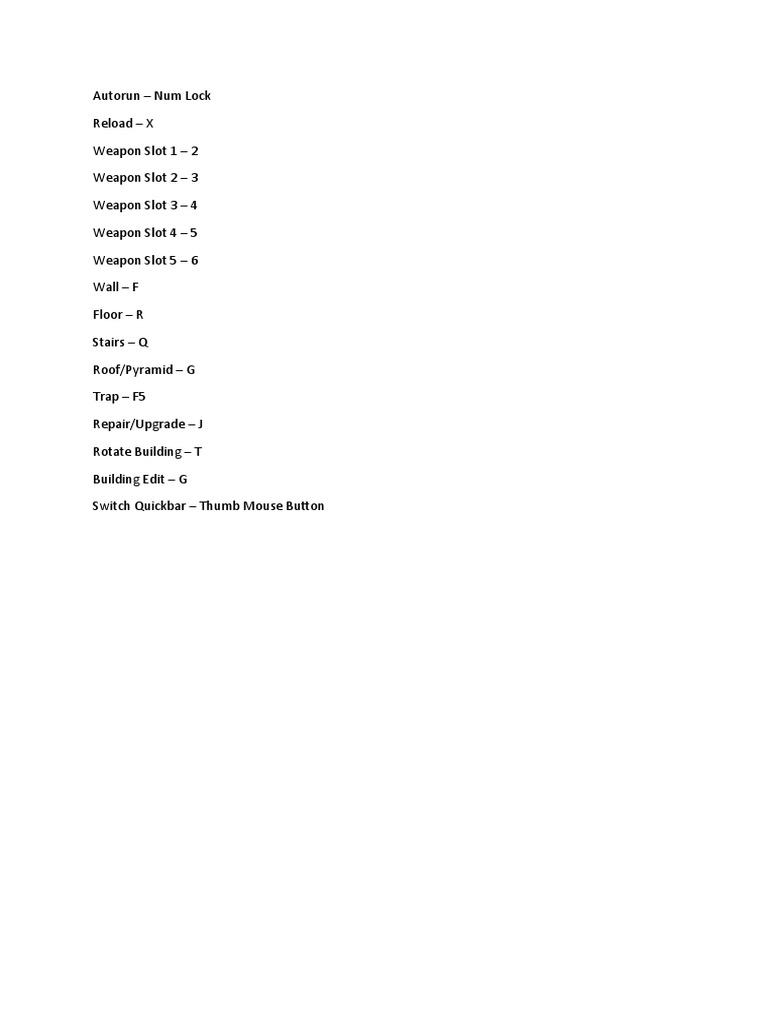 Julian fortnite keybinds pdf