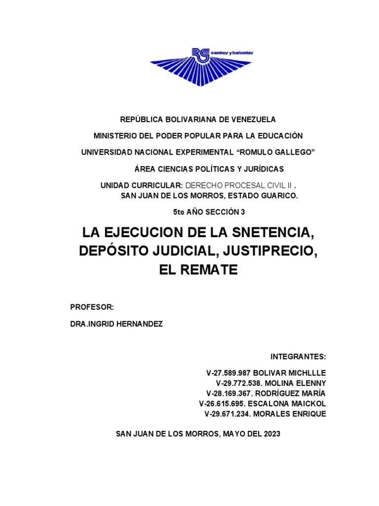 Ejecución de Sentencias en Derecho Civil | PDF | Sentencia (ley) | Pagos