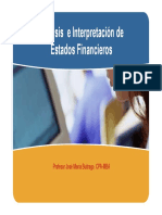Microsoft PowerPoint - Análisis e Interpretación de Estados Financieros
