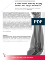 Articulacion Radiodistal Anatomia Clasfiicacion Patologia Radiographics