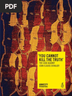 ' You cannot kill the truth’ The Case against Jean-Claude Duvalier