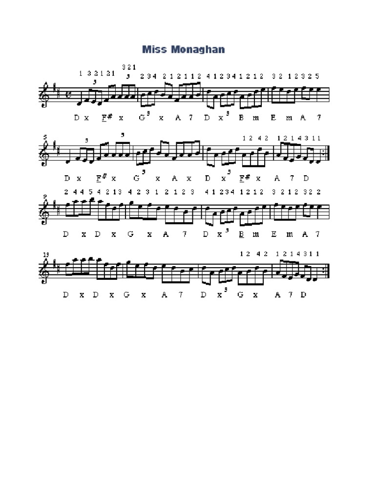 Irish Accordion Tutorial Scores Pdf