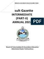 Result HSSC A 2022 Part-II