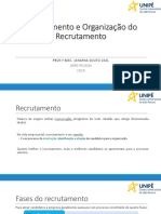 Aula 7 - Planejamento e Organização Do Recrutamento