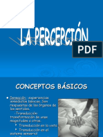 PSICOLOGIA Trabajo de La Percepcion