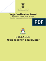 Level-3 Yoga Teacher & Evaluator