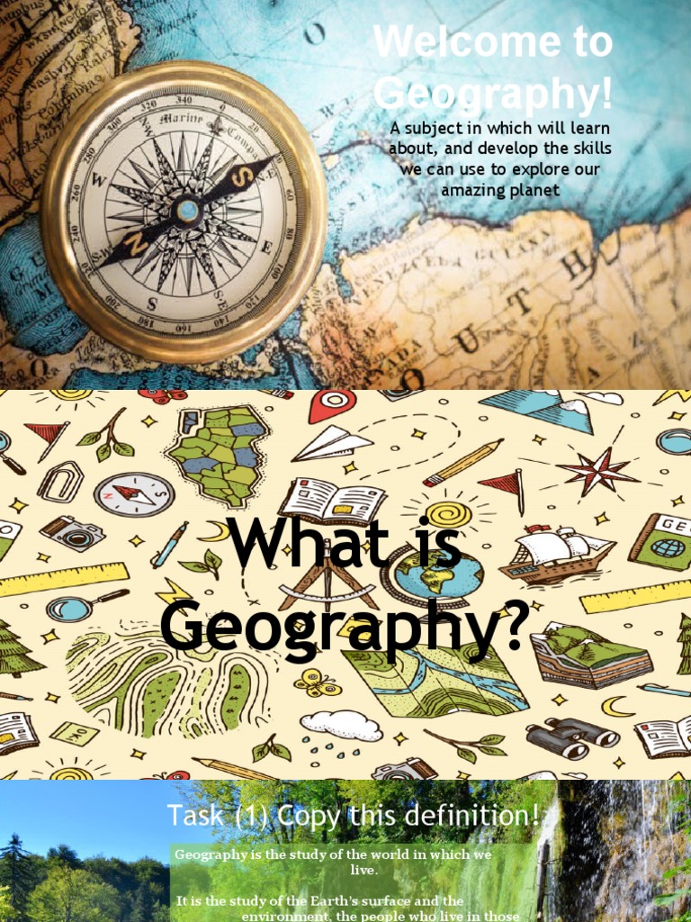 What Is Geography PDF Geography Earth Sciences