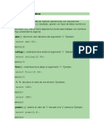 Funciones Matemáticas