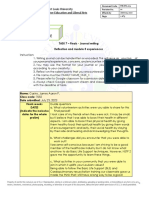 Module 3-Evaluate-Task 6 - Final Journal Writing