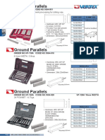 Ground Parallels: To Provide More Convenient Processing For Milling Vise