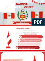 Peruvian National Holidays Template