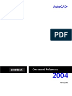 Autocad 2004 Command Reference