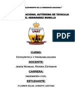 Estadistica y Probabilidad - EXAMEN 2