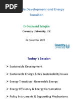 Energy Transition Lecture Slide - UWI - Nov 2022