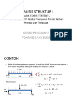 Analisis Struktur I: Dosen Pengampu Yohanes Laka Suku