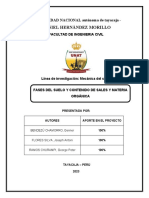 Fases Del Suelo y Contenido de Sales y Materia Orgánica - Unat