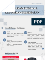 Tugas PPT Kebijakan Kesehatan Dan Publik