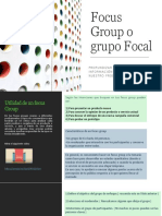 Focus Group o Grupo Focal