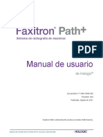 Faxitron Path+ V1.0 User Manual (5081-9545-300) Spanish Rev - 003 08-2021