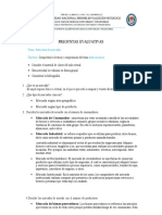 PREGUNTAS EVALUATIVAS - Competencia Perfecta